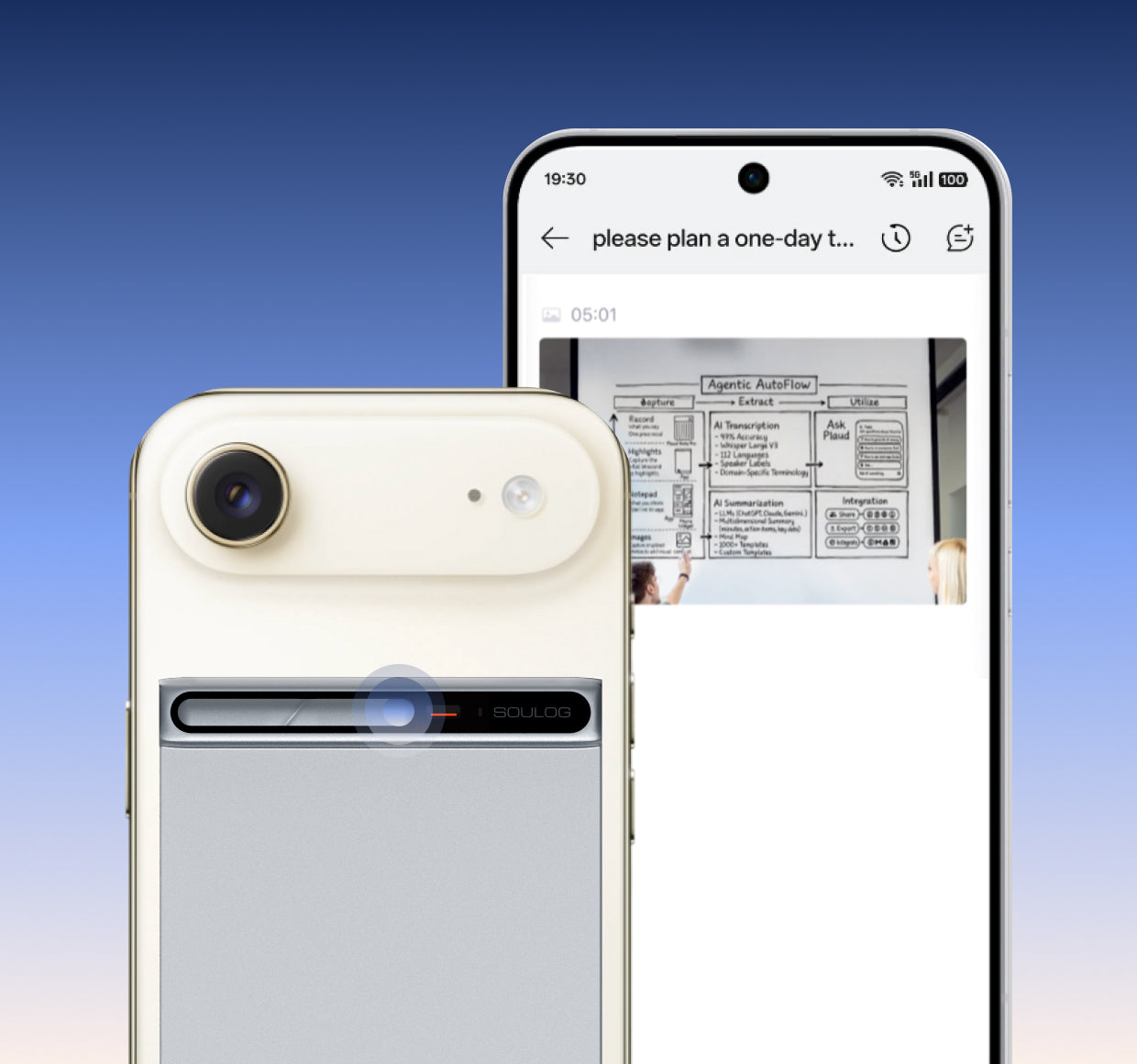 Soulog NOTE---The AI note-taker with memory.
